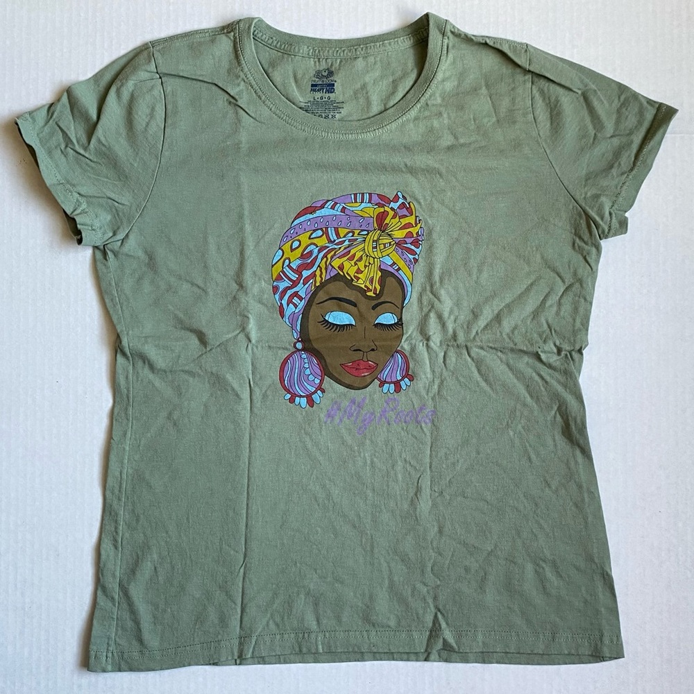 #my roots graphic tee
